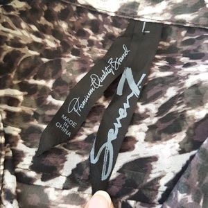 Seven7 | Tops | Seven 7 Button Down Shirt Sz L | Poshmark